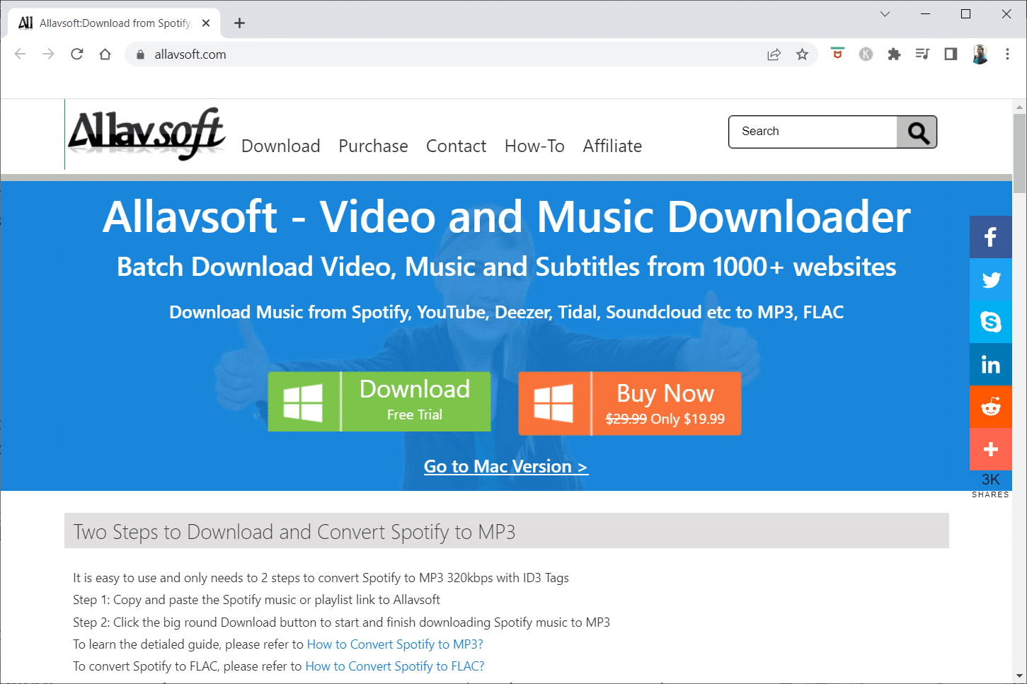 Allavsoft. 30 meilleurs outils de capture vidéo