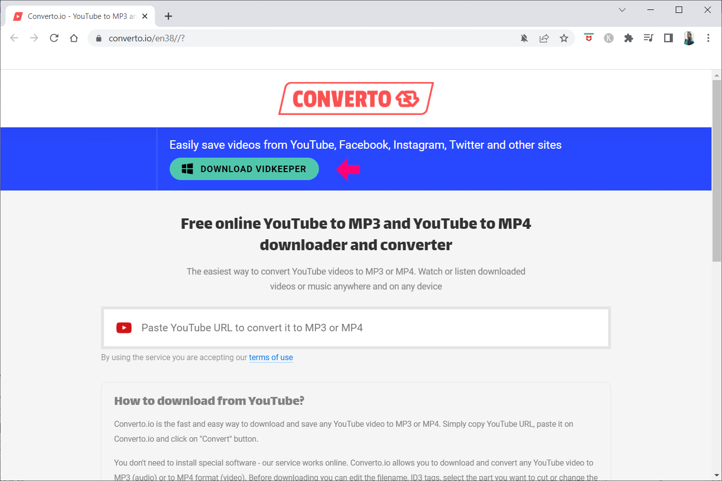 Converto.io. 30 meilleurs outils de capture vidéo