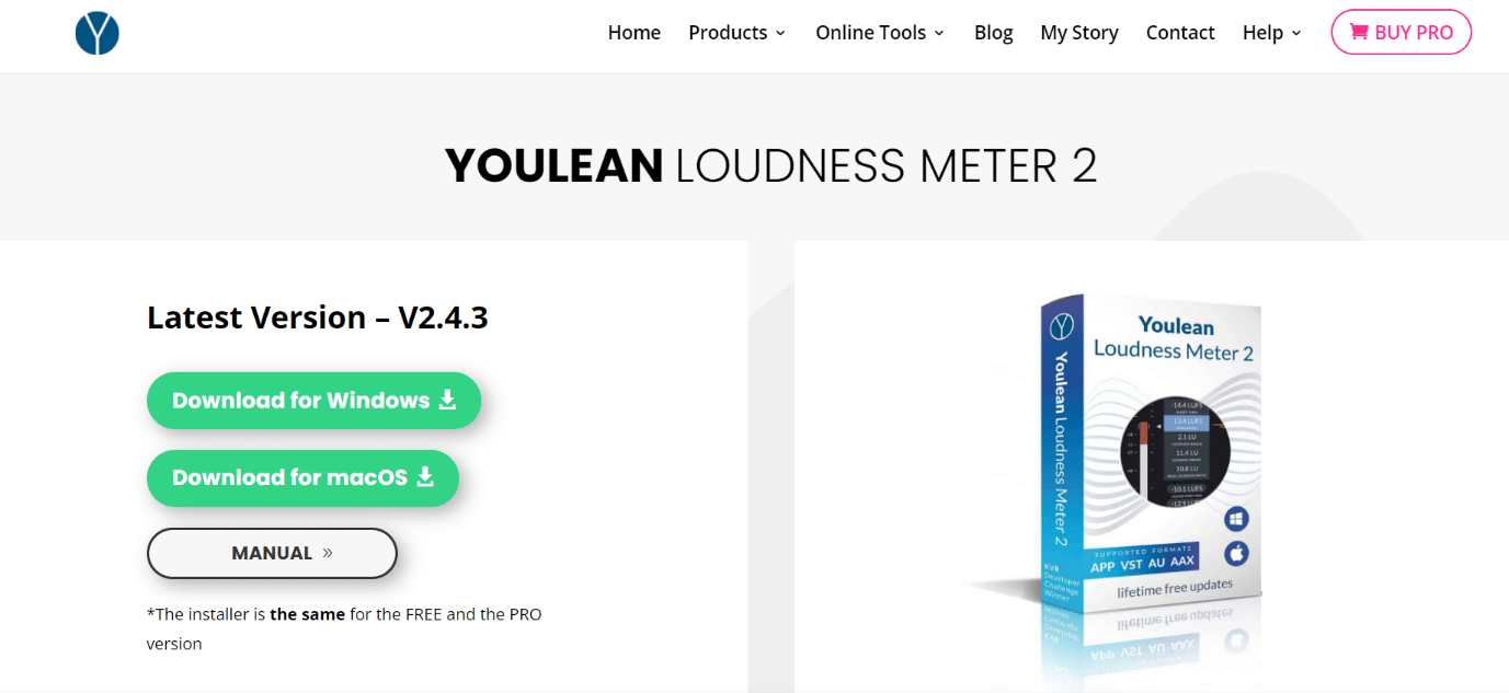 مقياس ارتفاع الصوت Youlean. أفضل 36 برنامج صنع فوز للكمبيوتر الشخصي