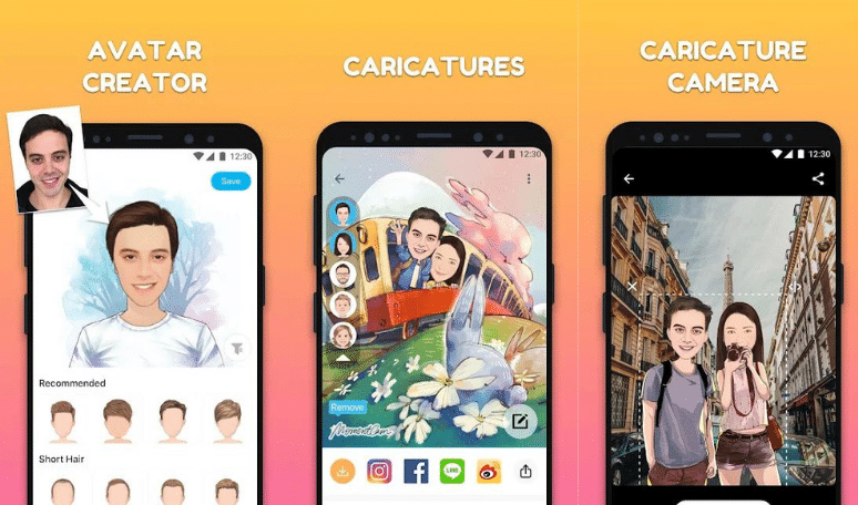 Cartoni animati e adesivi MomentCam. 11 migliori app Animoji per Android