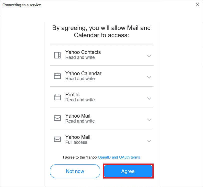 Masukkan Kata Sandi dan klik Berikutnya. Cara Memperbaiki Kesalahan Yahoo Mail 0x8019019a