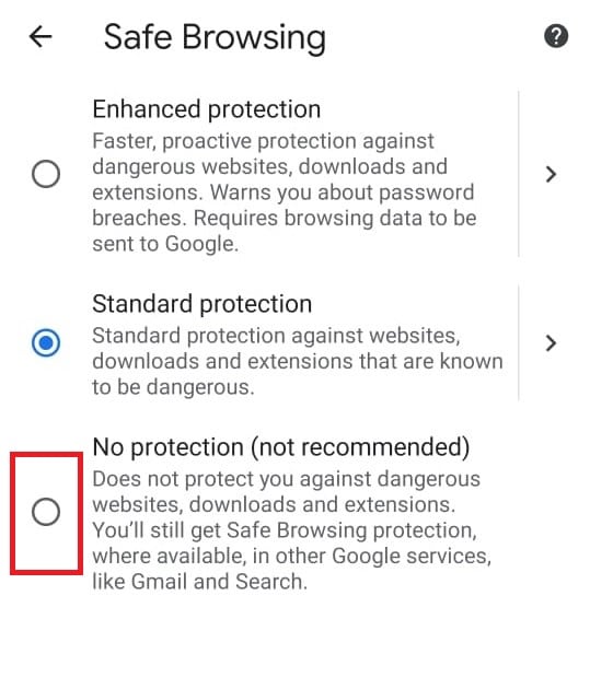 取消选中无保护。如何在 YouTube 网络管理员上关闭受限模式
