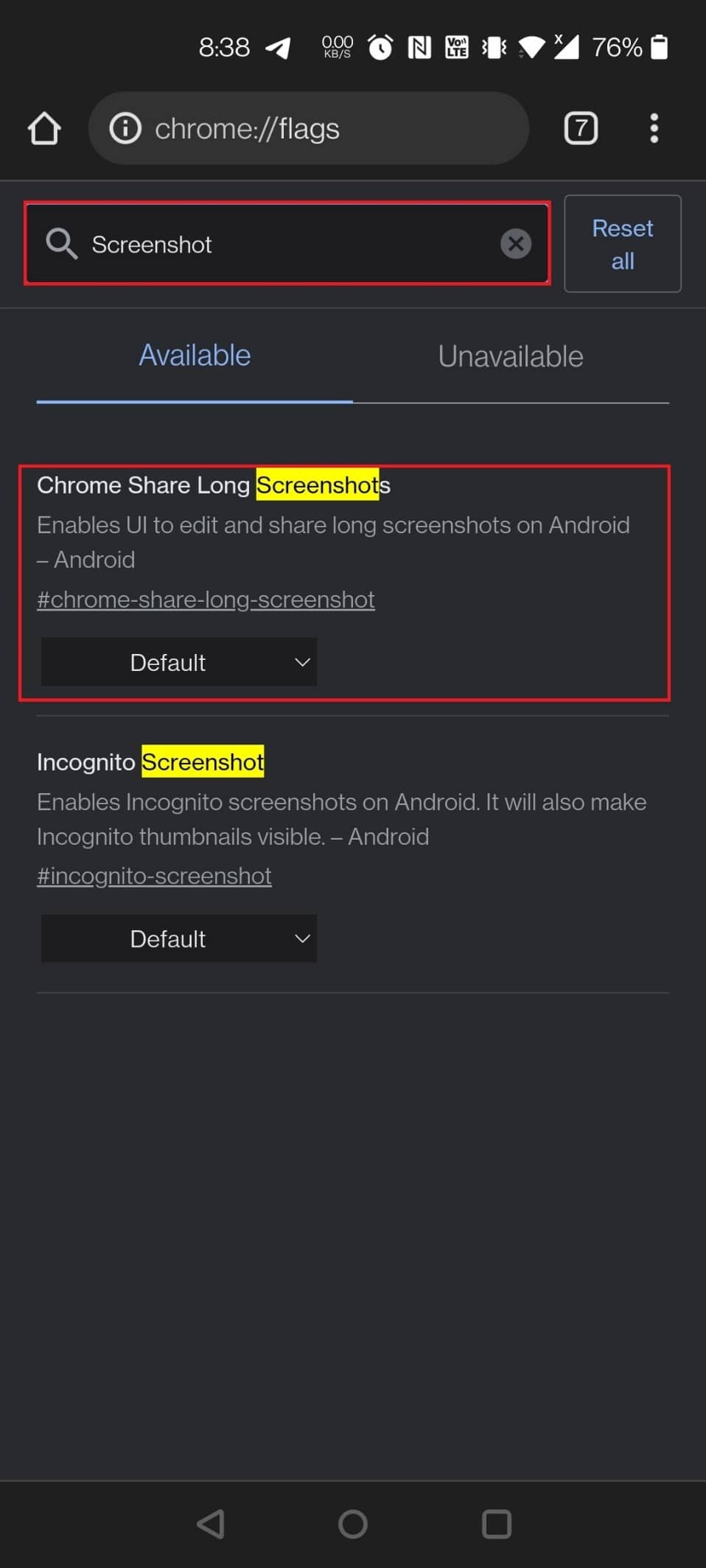 Hub de partajare Chrome. Cele mai bune 35 de steaguri Google Chrome pentru Android