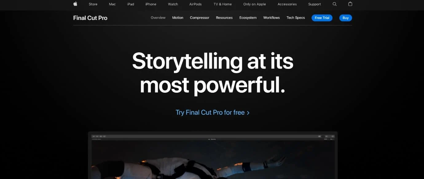 Final Cut Pro X | mejor compresor de video para windows 10