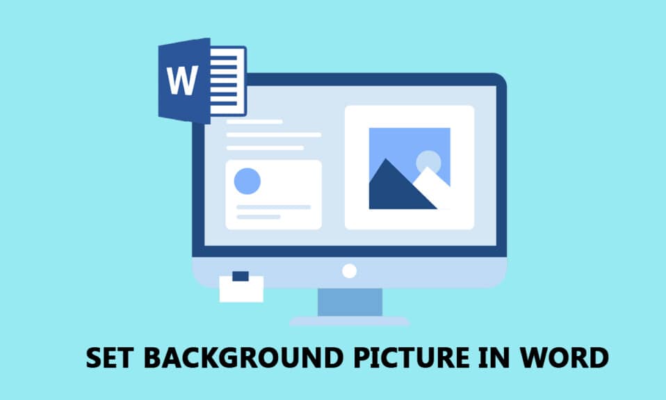 Comment définir une image d'arrière-plan pour Microsoft Word