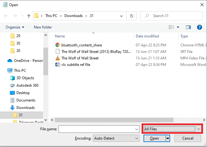 Wybierz wszystkie pliki. Jak naprawić napisy VLC, które nie działają w systemie Windows 10?