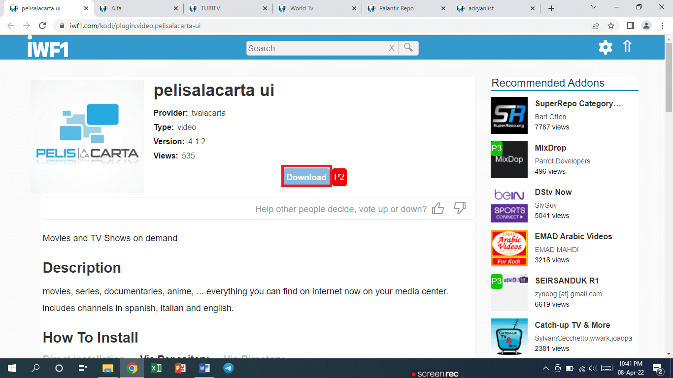 Pelisalcarta