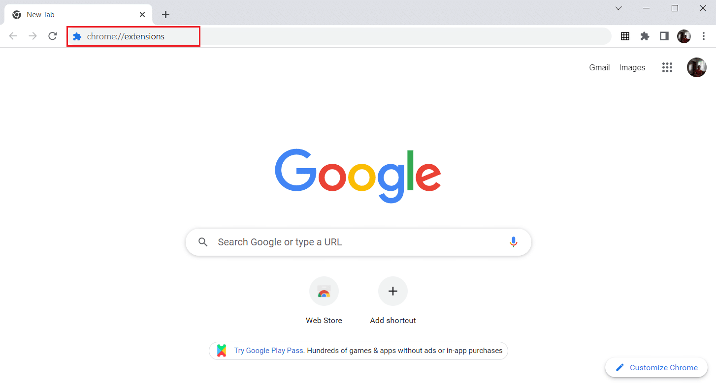 Откройте страницу расширений Chrome. Исправление плагинов Chrome, не работающих в Windows 10