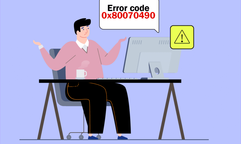 修复 Windows 10 中的错误代码 0x80070490