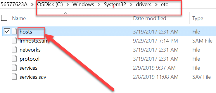 ไปที่ C:/Windows/System32/drivers/etc/hosts