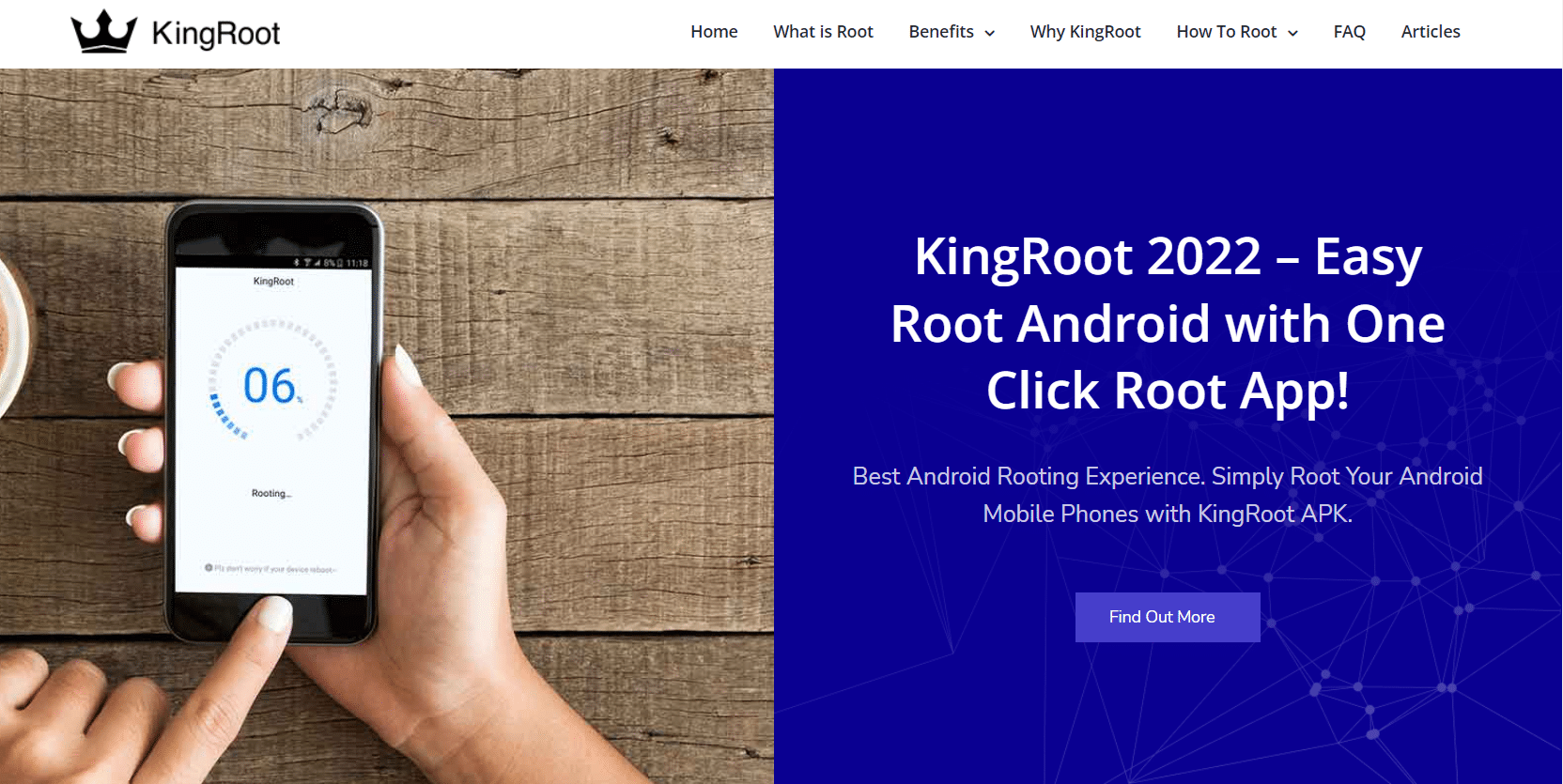 Sito ufficiale di Kingroot
