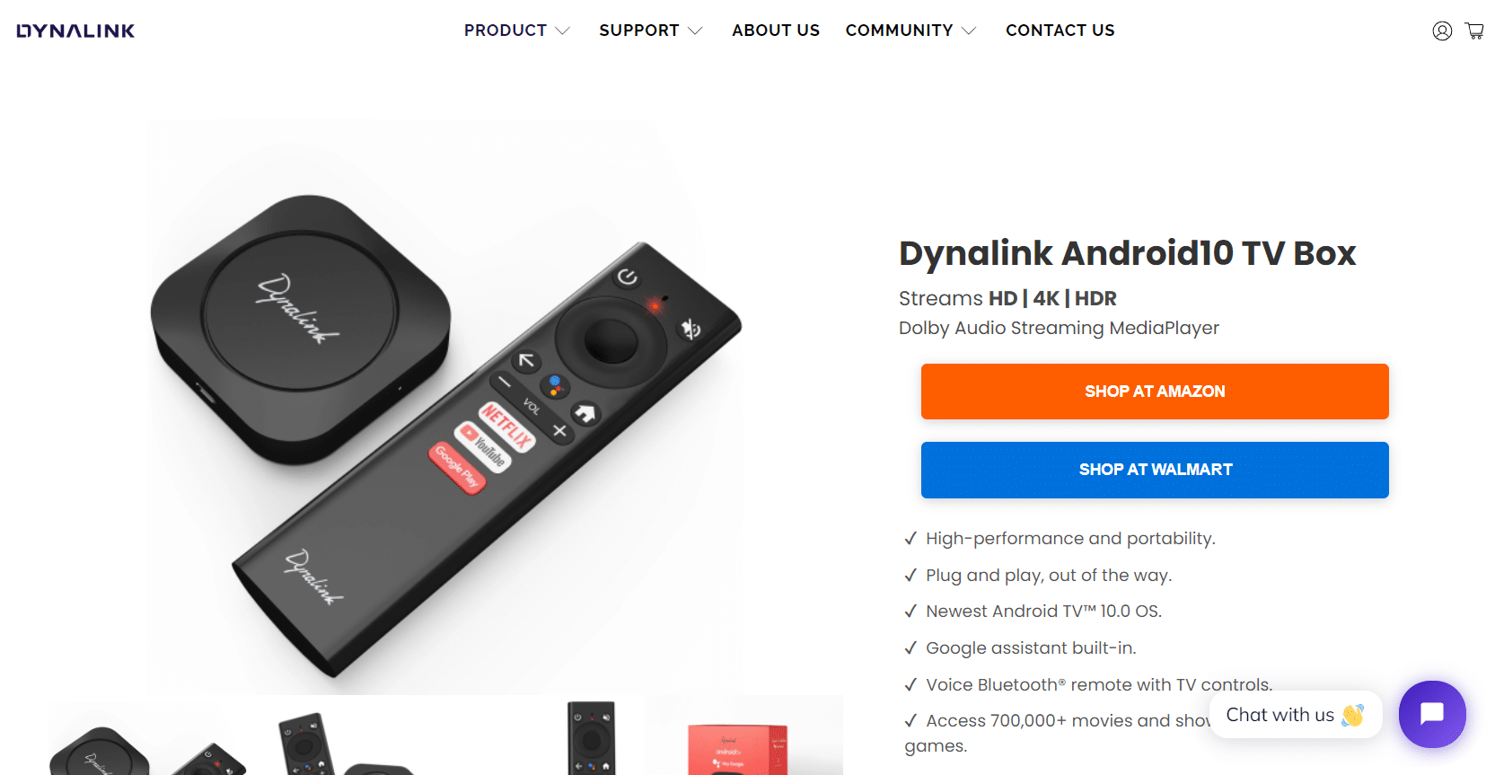 Box TV Android Dynalink