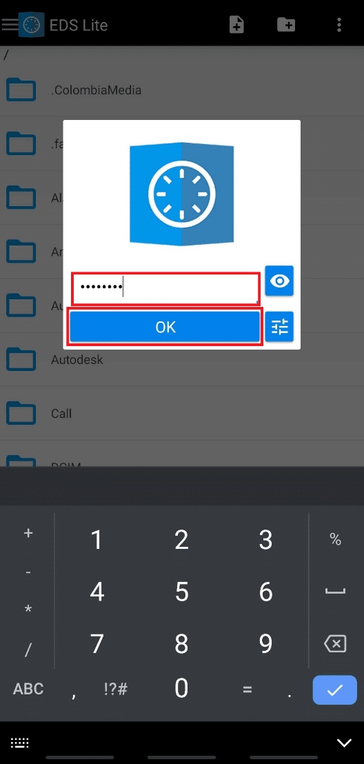 パスワード。暗号化されたVeraCryptをAndroidにマウントする方法