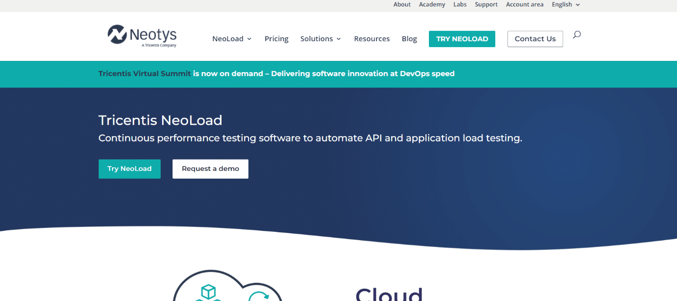 NeoLoad. I 34 migliori strumenti di test web