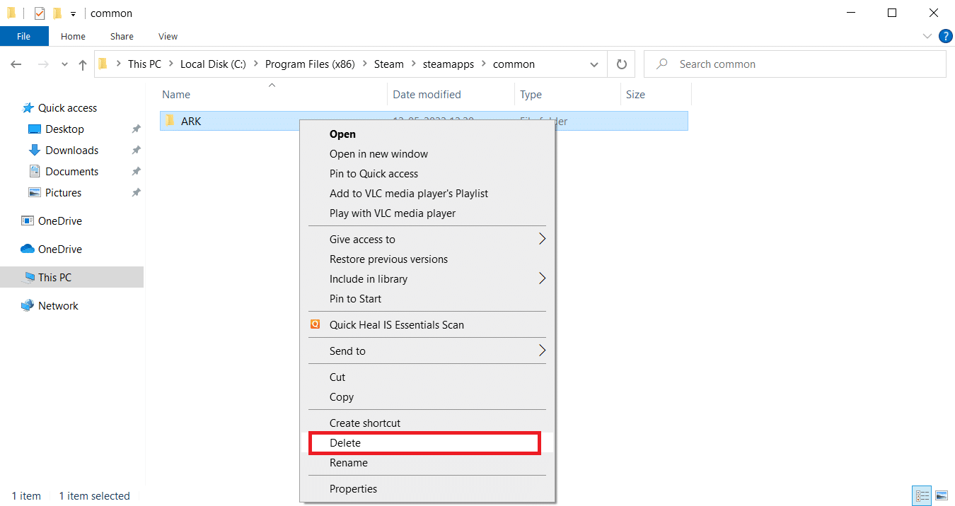 hapus folder bahtera. Perbaiki ARK Terus Menerjang di Windows 10