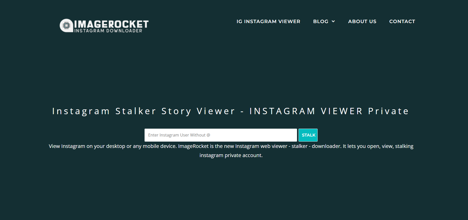 ImageRocket. La migliore app per la visualizzazione di Instagram privata senza verifica umana