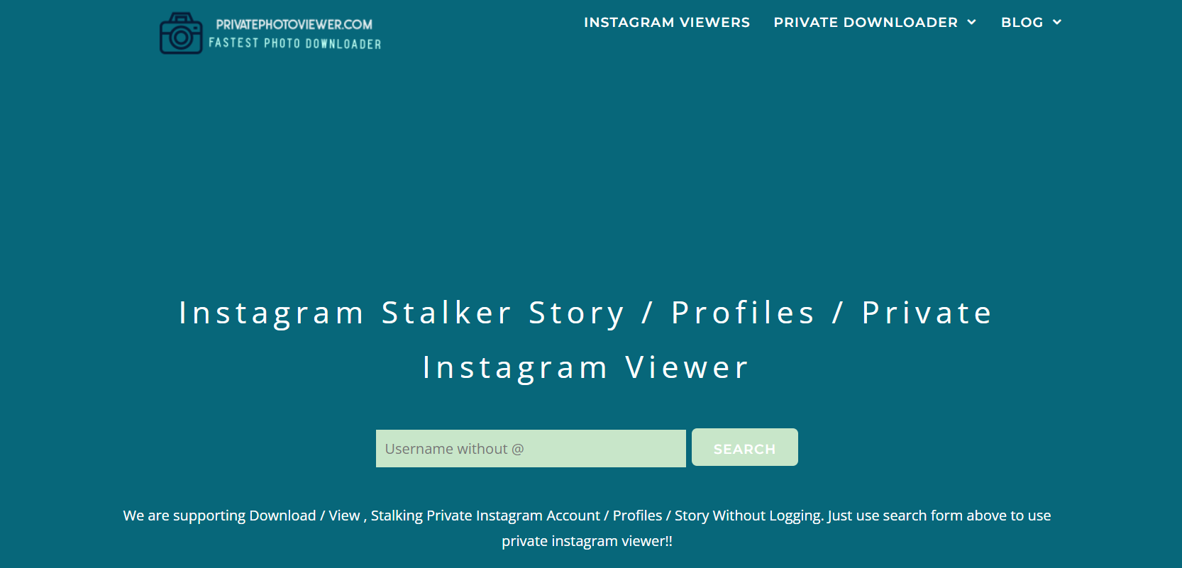 Visualizzatore di foto privato. La migliore app per la visualizzazione di Instagram privata senza verifica umana
