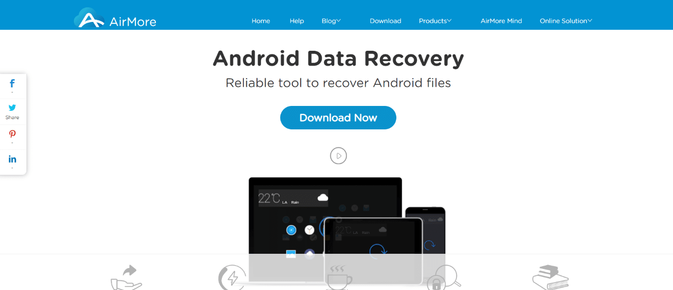 AirMore | Aplikasi Pemulihan Terbaik untuk Android