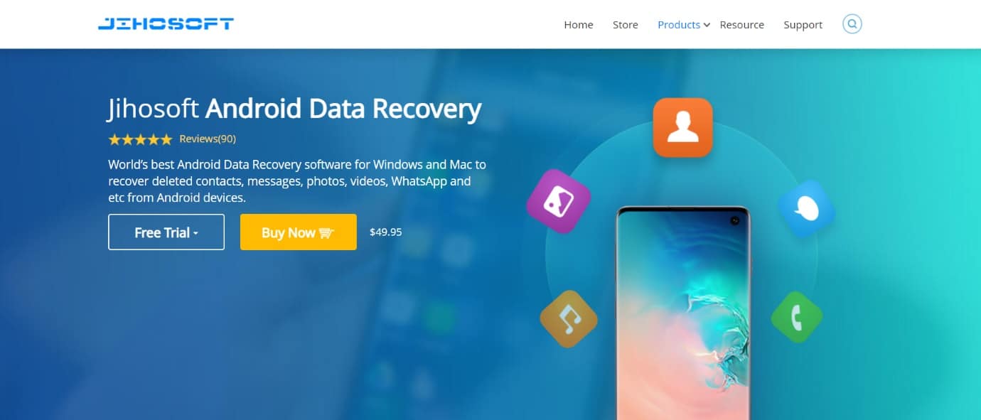 Pemulihan Ponsel Android Jihosoft