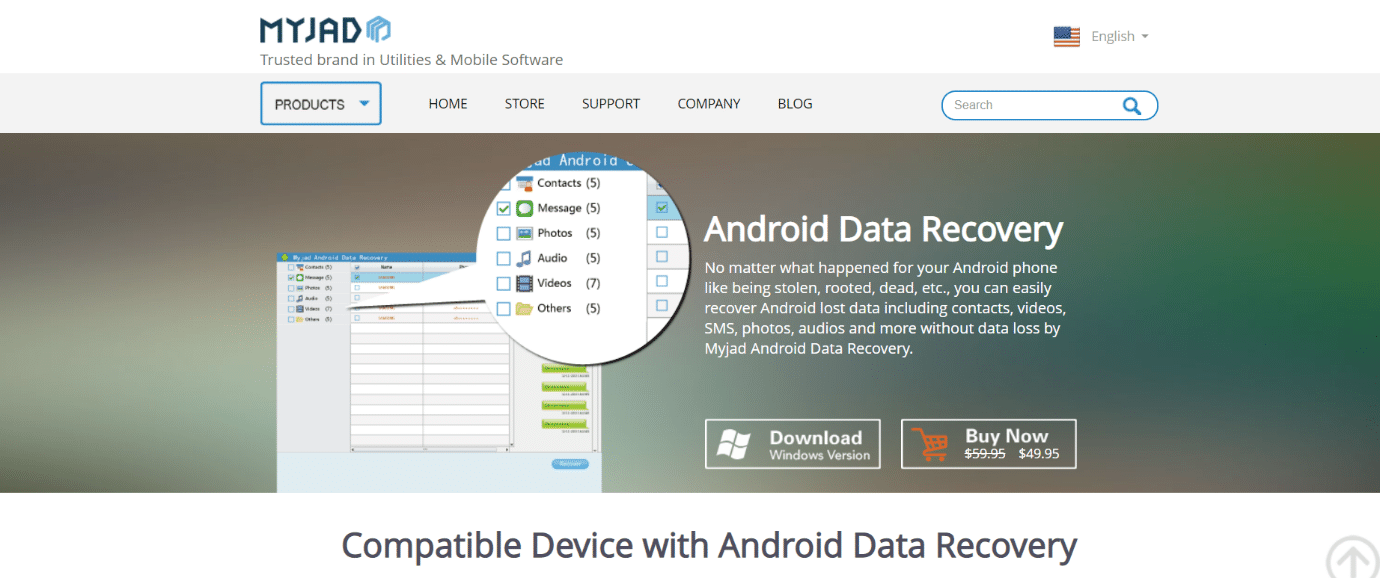 Pemulihan Data Android MyJad | Aplikasi Pemulihan Terbaik untuk Android