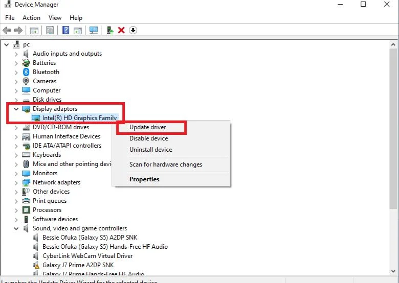 Seleziona Aggiorna driver. Risolto il problema con l'utilizzo elevato della CPU del contenitore NVIDIA