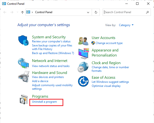 Disinstallare un programma. Correggi Windows Update che dura per sempre