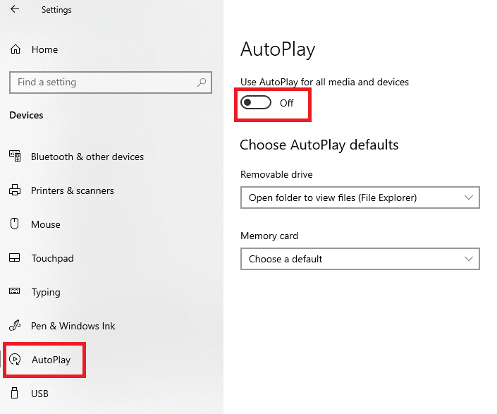 Deshabilite la función de reproducción automática. Arreglar Netflix Audio Video fuera de sincronización en Windows 10 PC