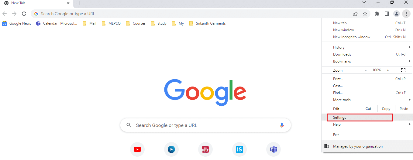 configuración abierta