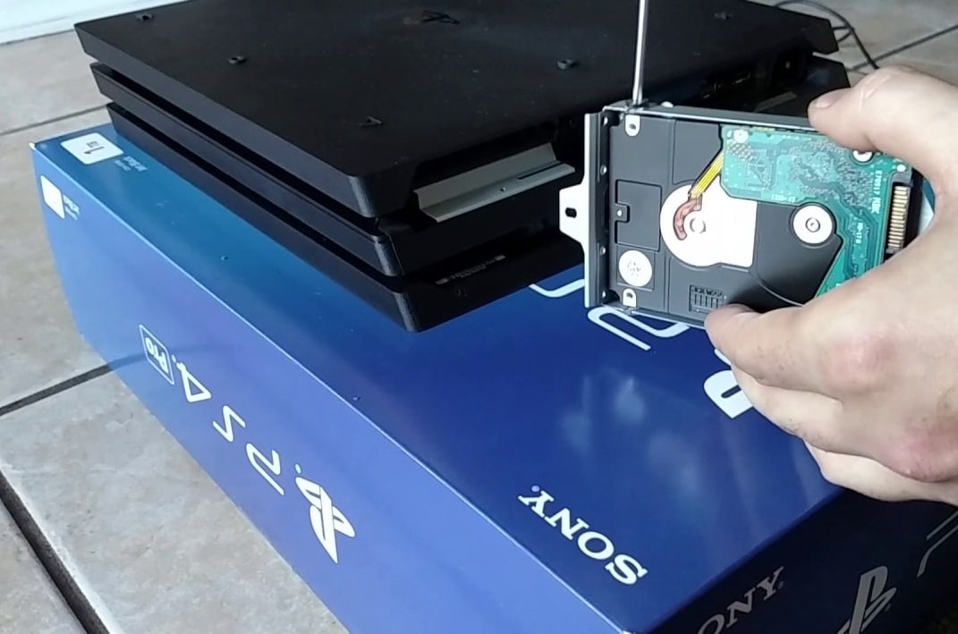 PlayStation PS4 cambio disco rigido
