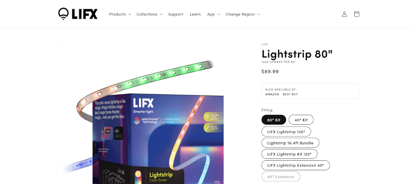 LIFX LED şerit