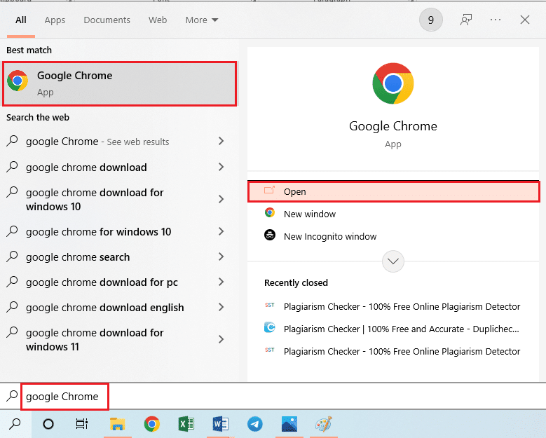 Google Chrome uygulamasını başlatın. Realtek Audio Manager'ın Açılmamasını Düzeltin