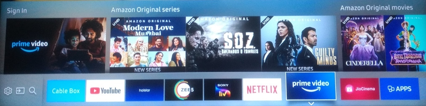 Samsung Smart TV Netflix Amazon Prime. Como baixar aplicativos na Samsung Smart TV