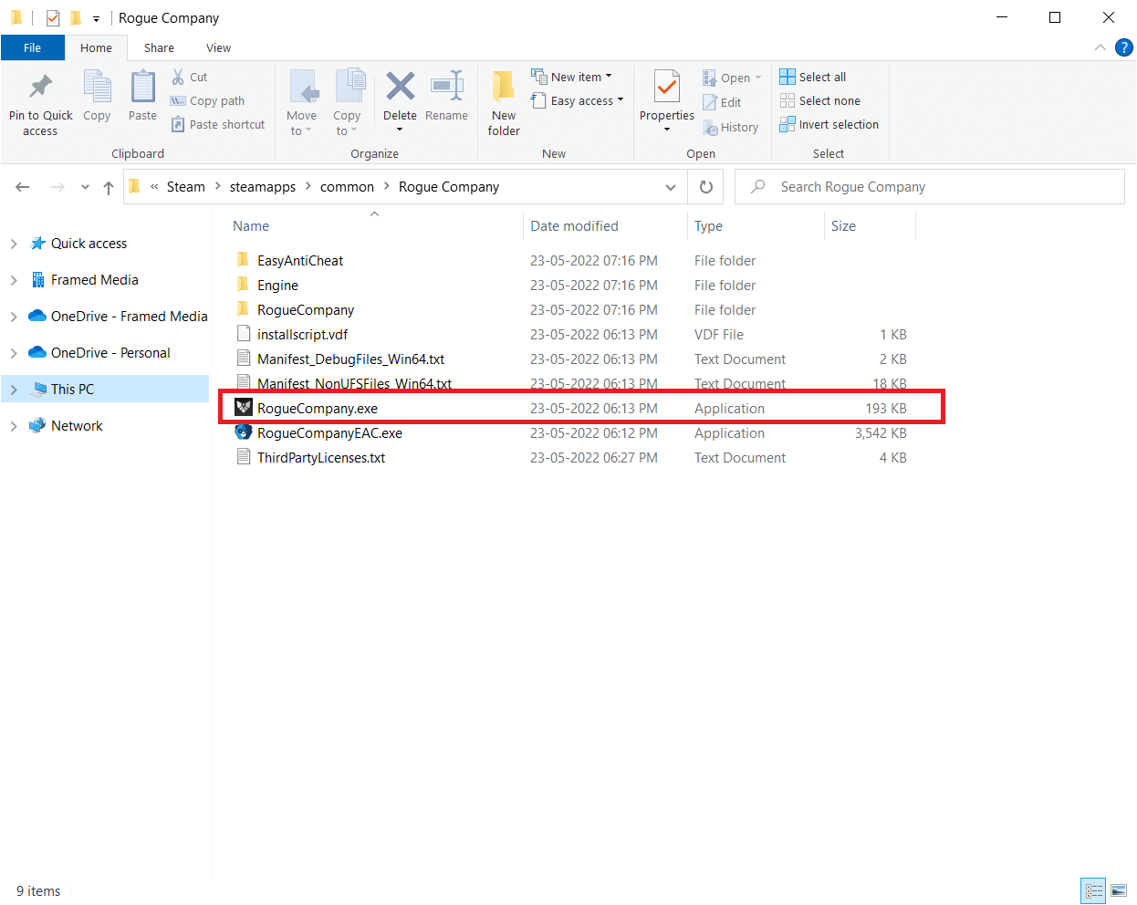 klik dua kali pada file .exe untuk meluncurkan game. Perbaiki Gagal Menginstal Layanan BattlEye di Windows 10