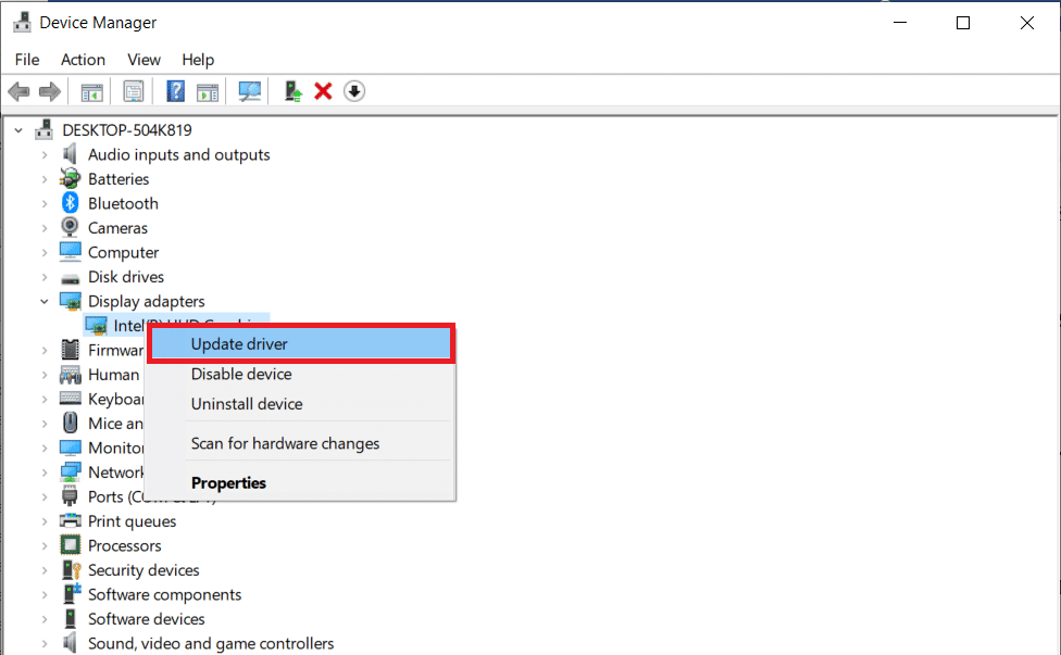 Windows 10'da Grafik Sürücülerini Güncellemenin 4 Yolu | Microsoft Visual C++ çalışma zamanı kitaplığı