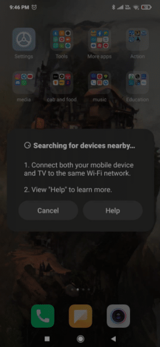 lista de dispozitive accesibile. Cum să proiectați din Kodi pe Android, Windows sau MAC