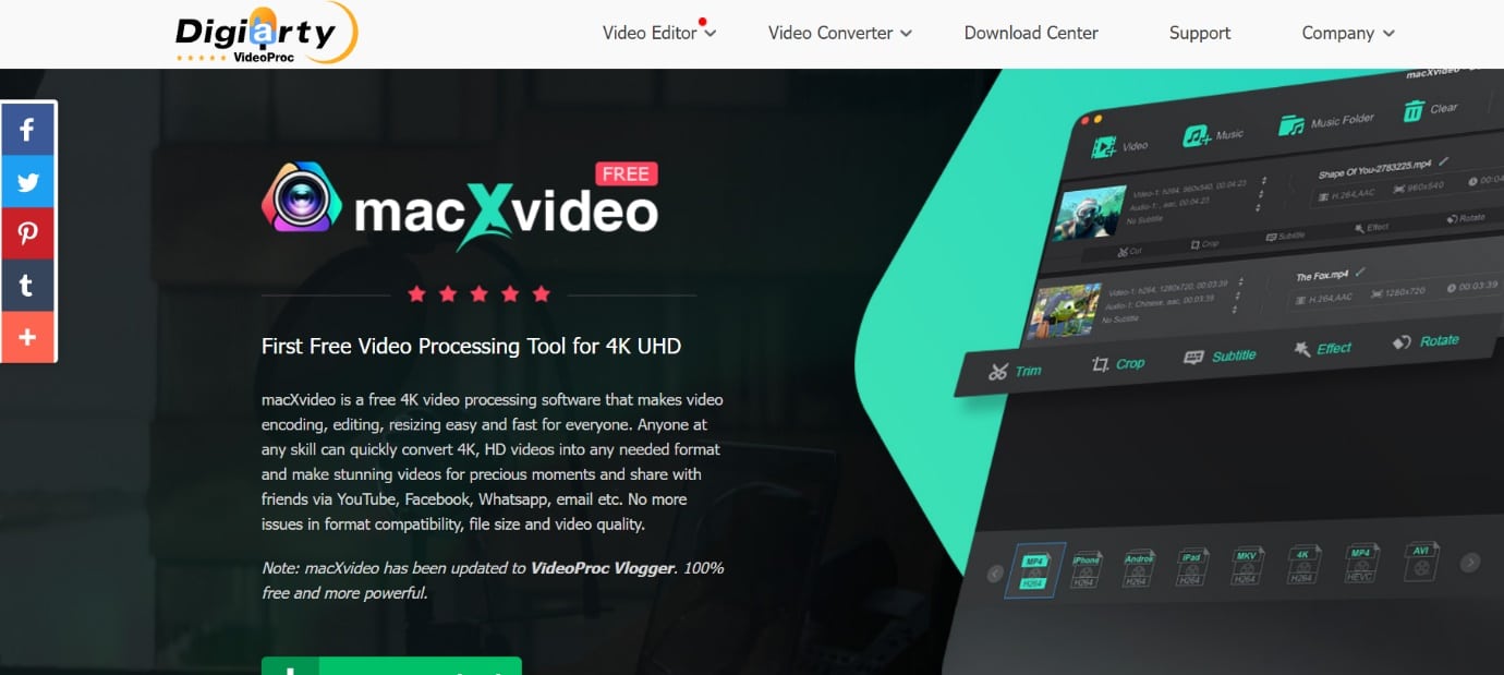 MacXvideo. Cele mai bune alternative gratuite pentru Adobe Premiere Pro