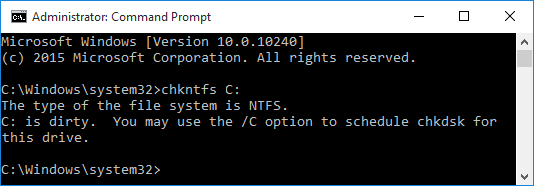 安排自动扫描。使用 chkdsk 检查磁盘是否有错误