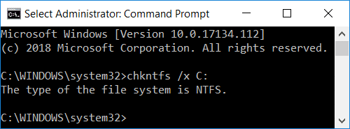 要在引导类型 chkntfs /x C 时取消计划的 Chkdsk: