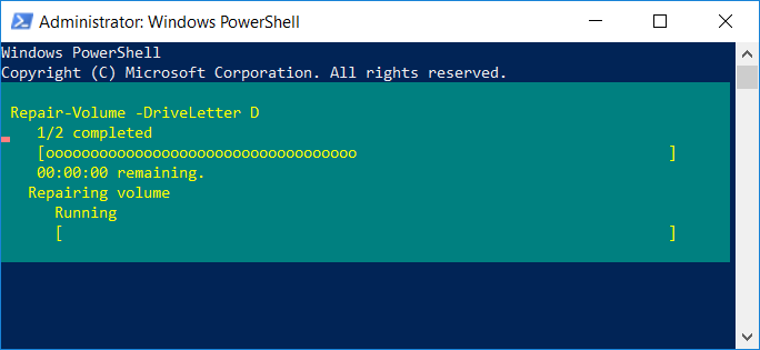 扫描和修复驱动器(相当于chkdsk)