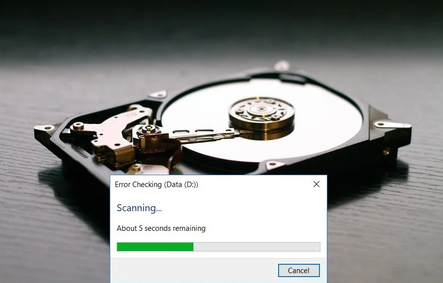 如何使用 chkdsk 检查磁盘是否有错误