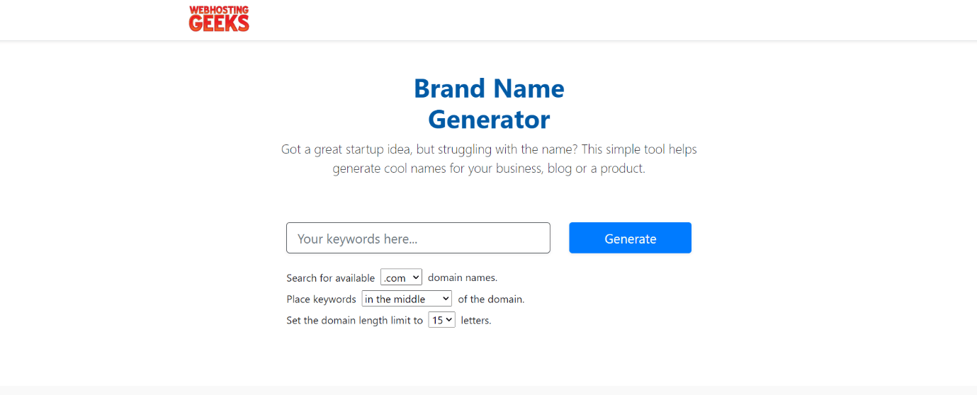 Generador de marcas
