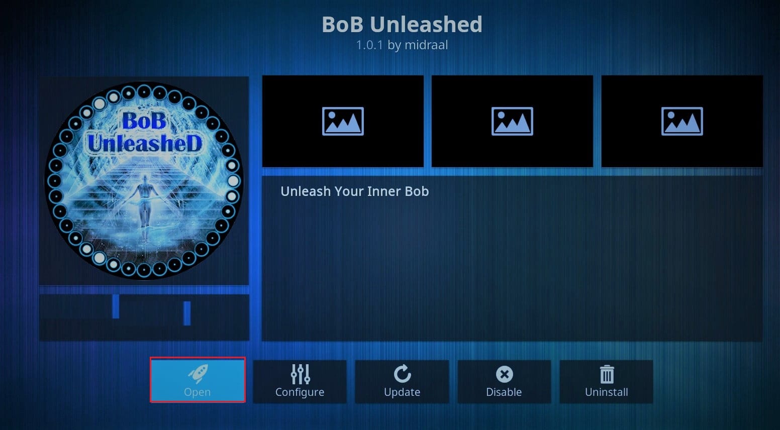 Bob veröffentlichtes Kodi-Addon