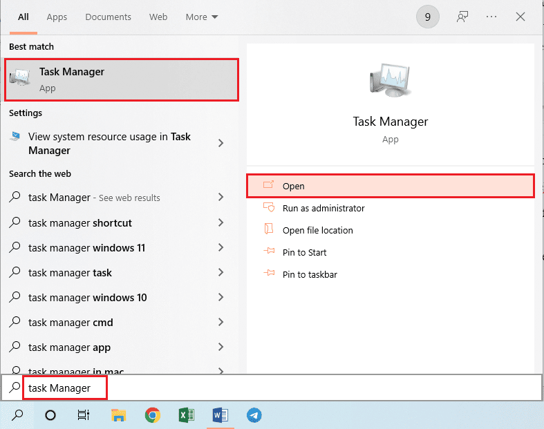 lansați Managerul de activități