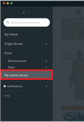 Faceți clic pe fila Biblioteca mea de jocuri. Remediați mouse-ul Battlefront 2 care nu funcționează în Windows 10