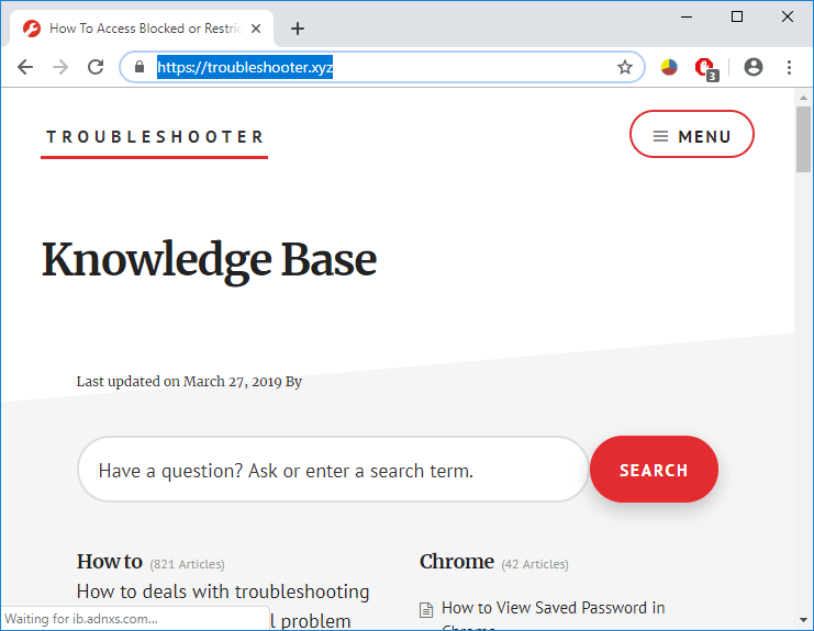 访问被阻止或受限网站的 URL 重铸方法