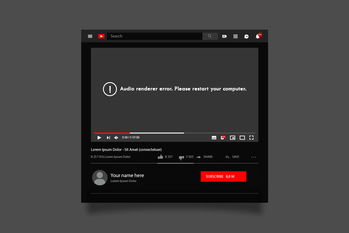 Remediați eroarea YouTube Audio Renderer în Windows 10