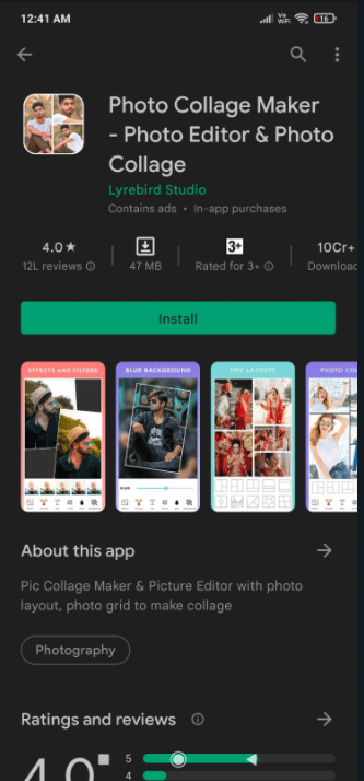 เครื่องตัดต่อภาพ แอพ Photo Collage ที่ดีที่สุดสำหรับ Android