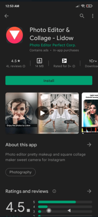 ลิโดว์. แอพ Photo Collage ที่ดีที่สุดสำหรับ Android