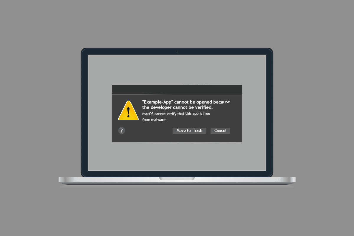 Macで開発者を確認できないため、修正プログラムを開くことができません