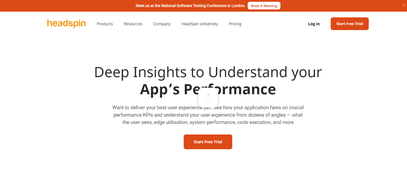 HeadSpin. Cele mai bune instrumente de testare mobile